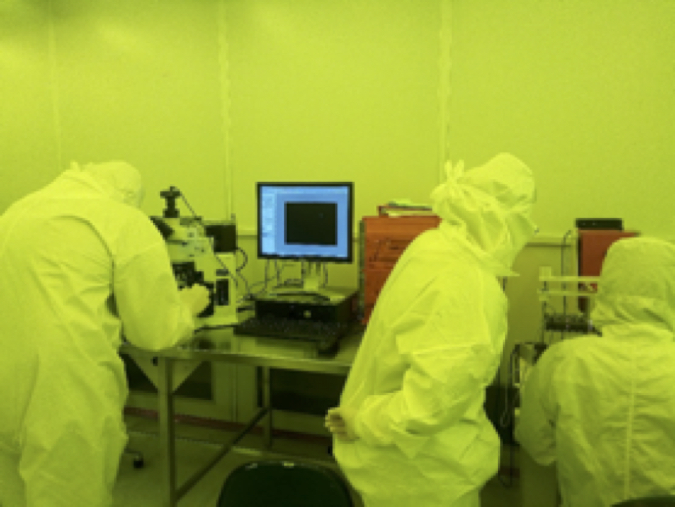 Sala blanca (cleanroom) del CHTM