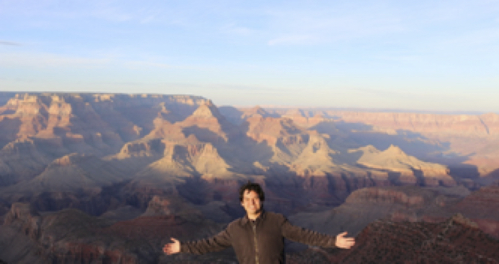 El gran cañón del Colorado. 