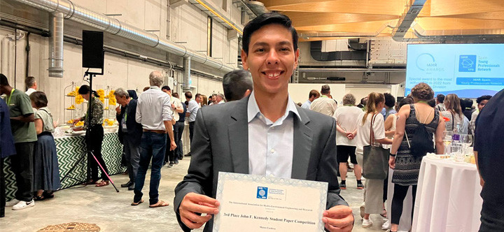 alumno UTEC gana premio en austria